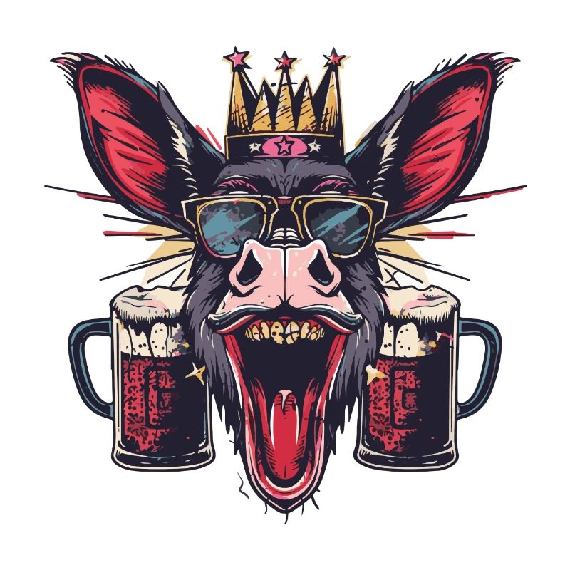 Donkey Beer Funny