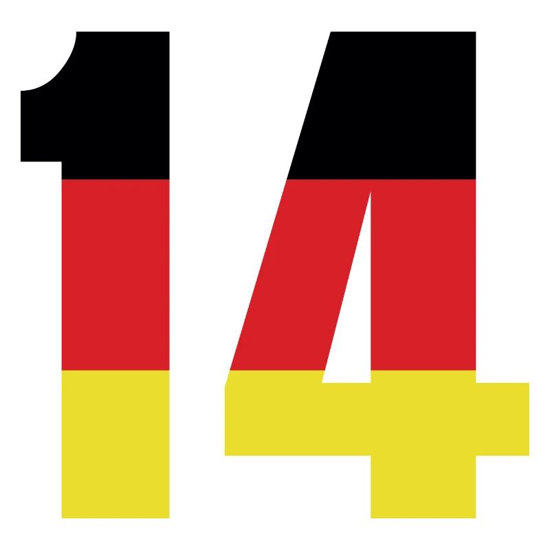 14 Number Germany Jersey