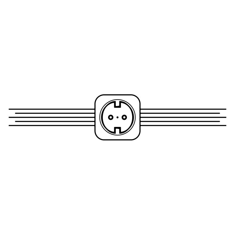 Steckdose Element Symbol