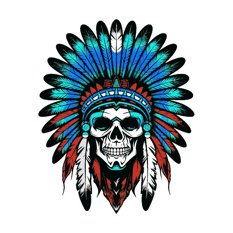 Crâne de chef indien Apache