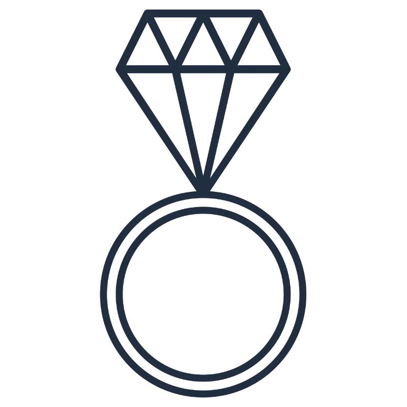 Bague avec diamant