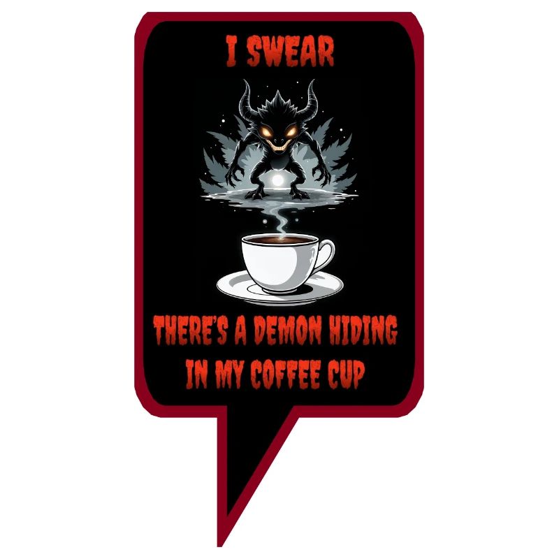 Démon dans le café