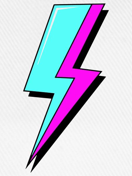 Psychedelische Neon-Beleuchtung