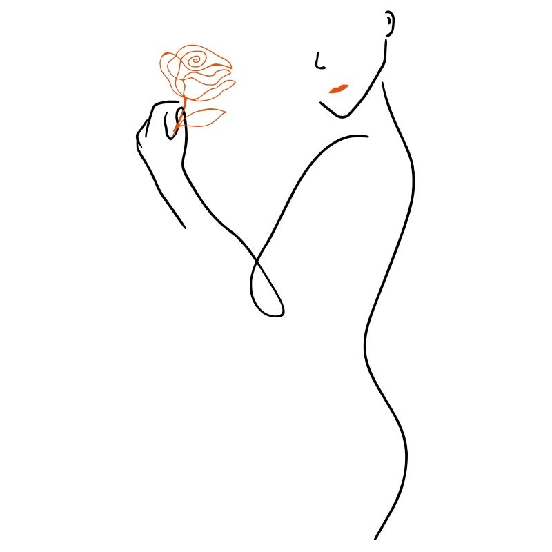 Dessin élégant