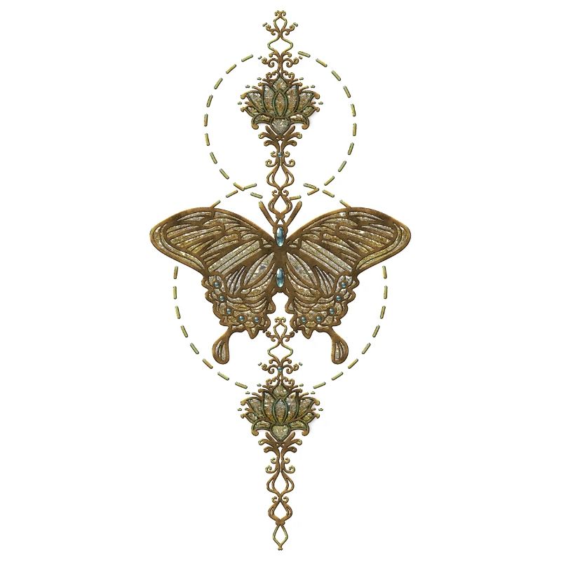 L’élégance du papillon.