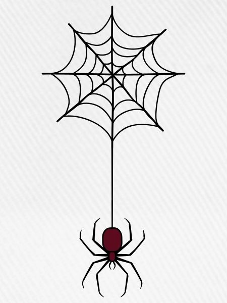 Gruselige Halloween-Spinne im Web 3