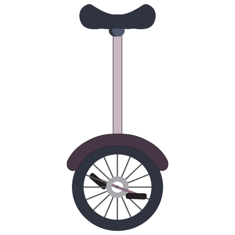 Einrad Einradfahrer