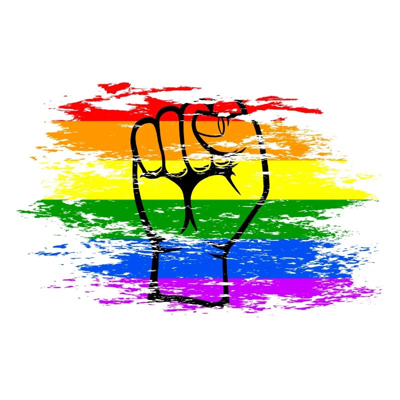 Regenbogen Flagge Faust used