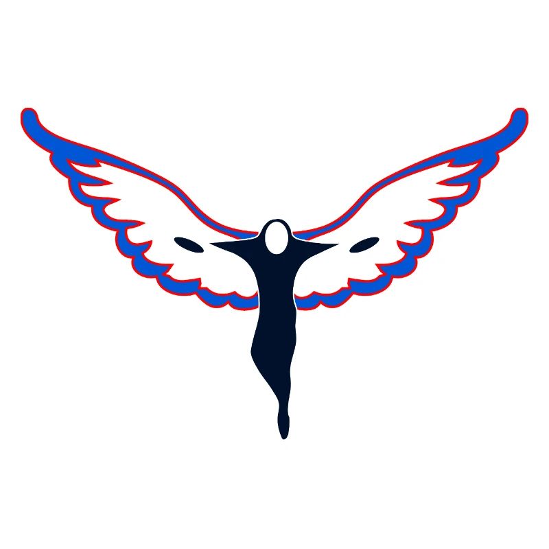 Flügelheld Silhouette