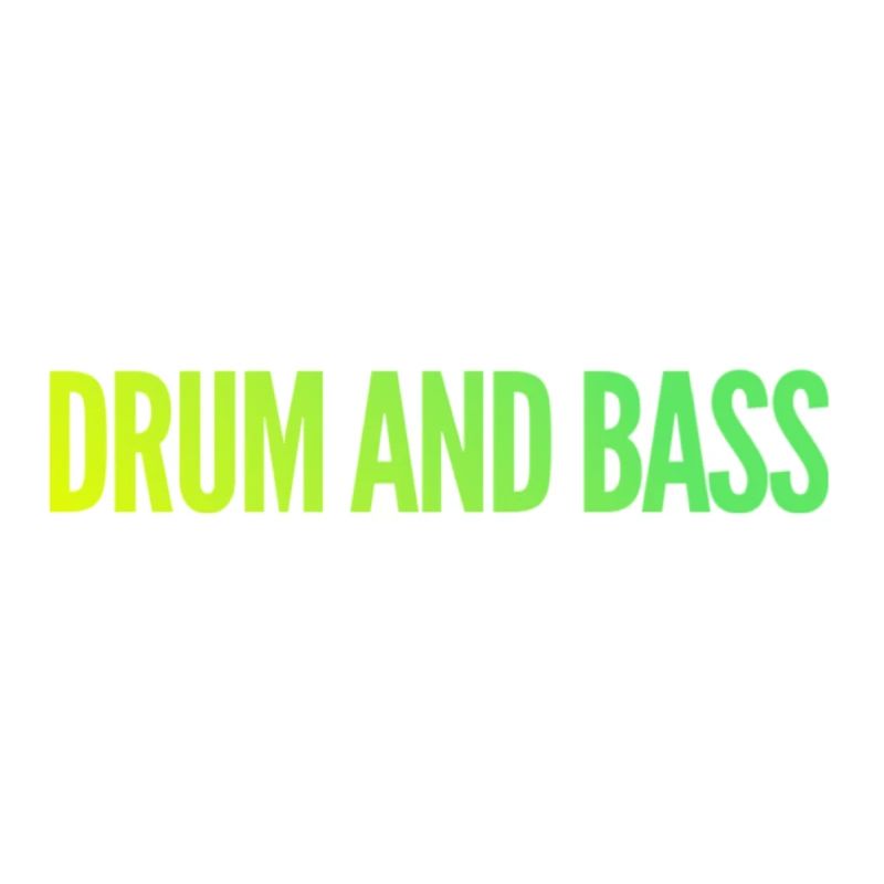 Tambour et basse verts de gradient