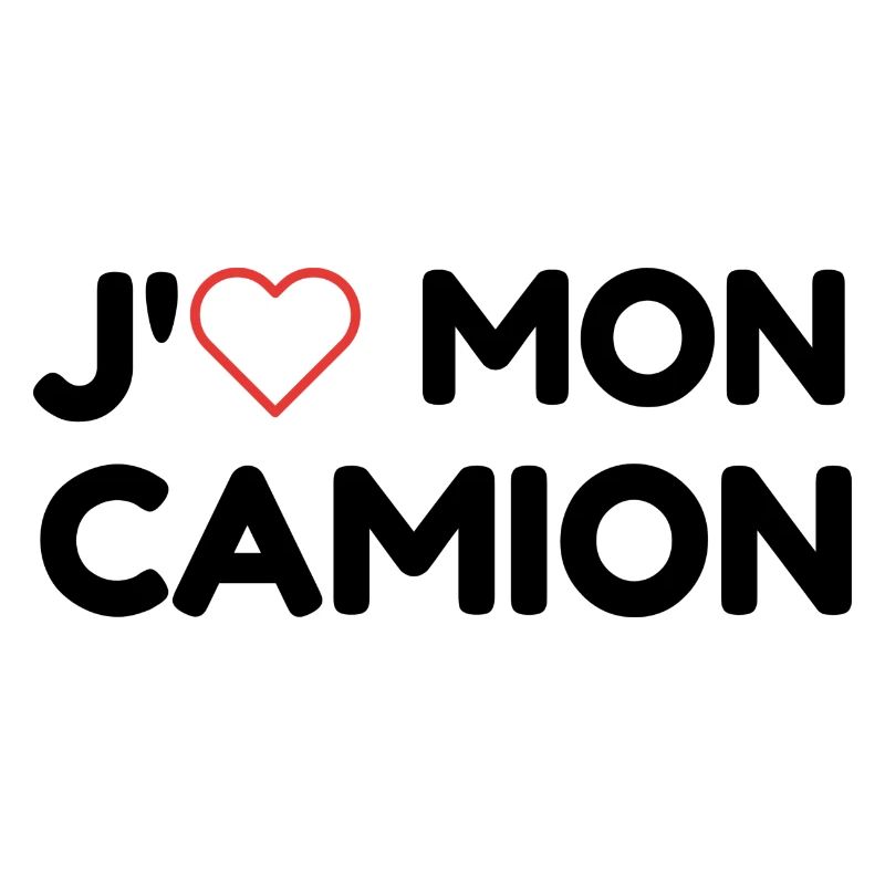 J'aime mon camion