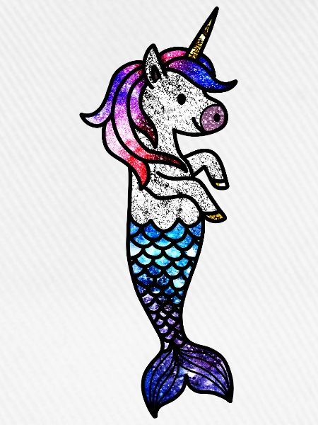 Kosmisches Meeres-Einhorn