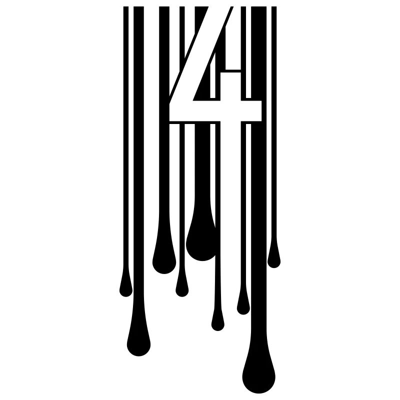 4CODE. Melting black