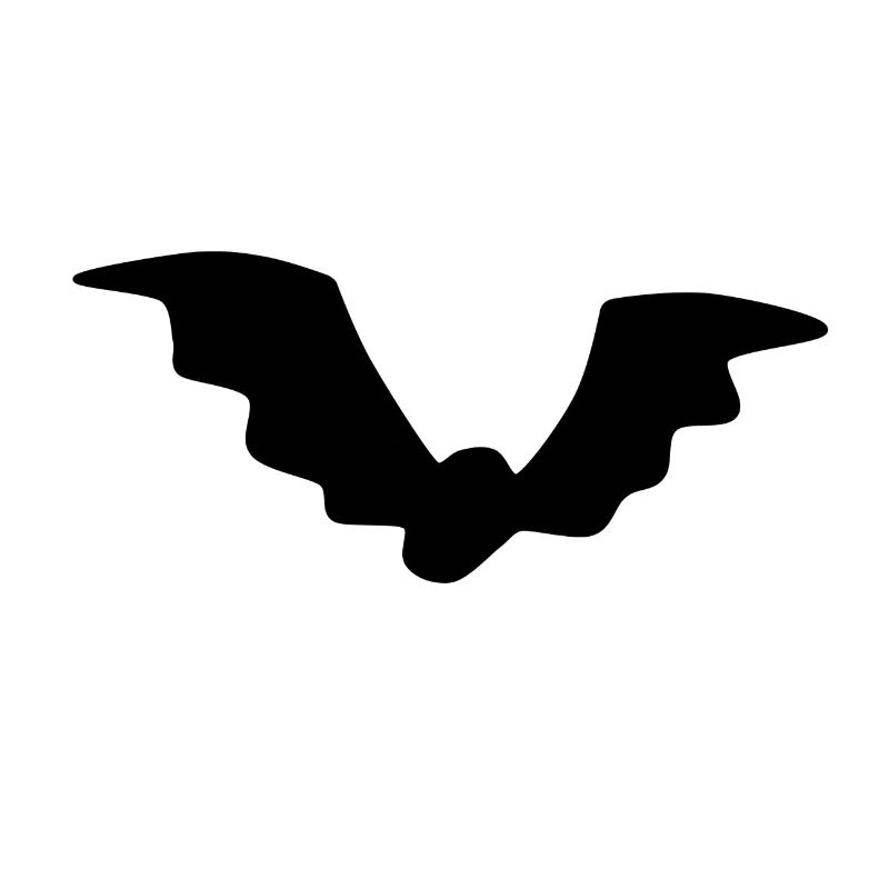 Fledermaus schwarz comic silhouette vampir geschen