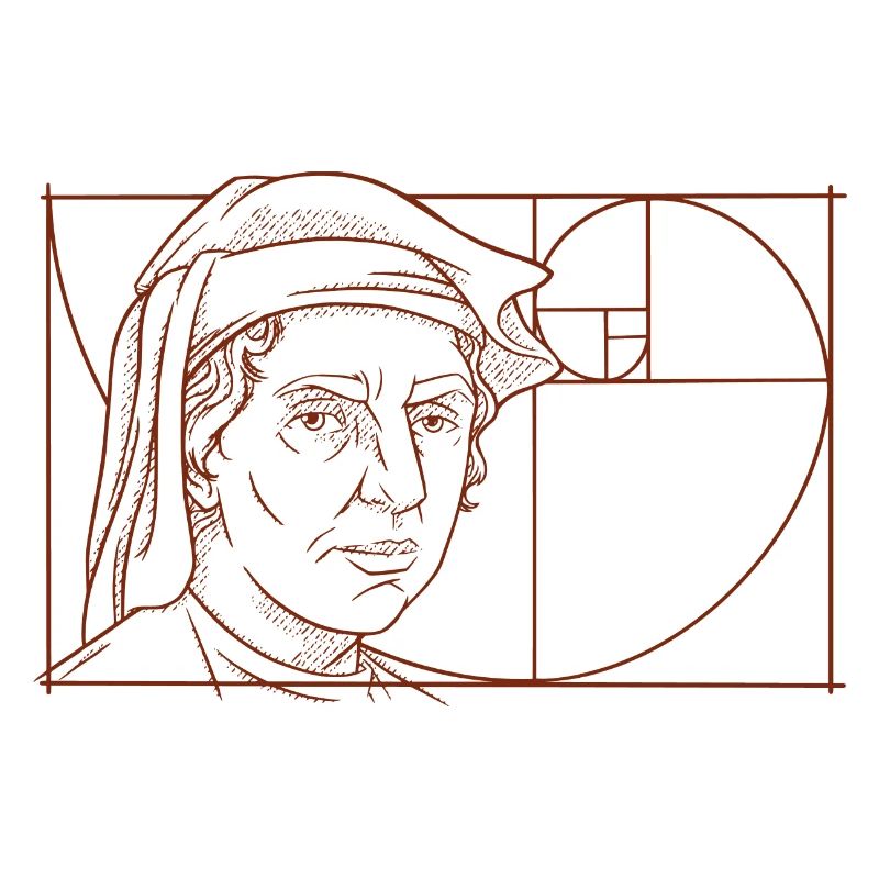 Leonardo Fibonacci Mathématicien Math Series Suivre