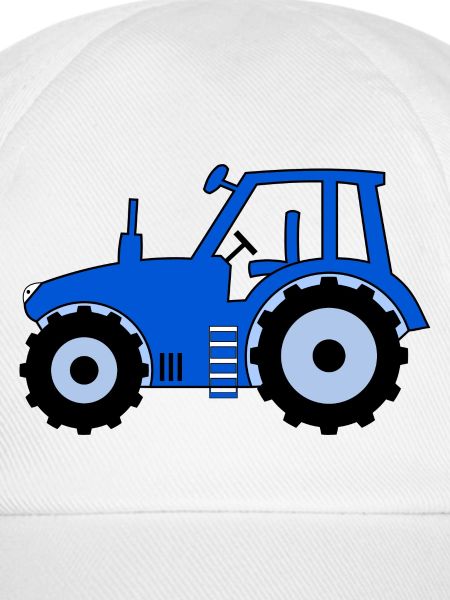Tractor blue