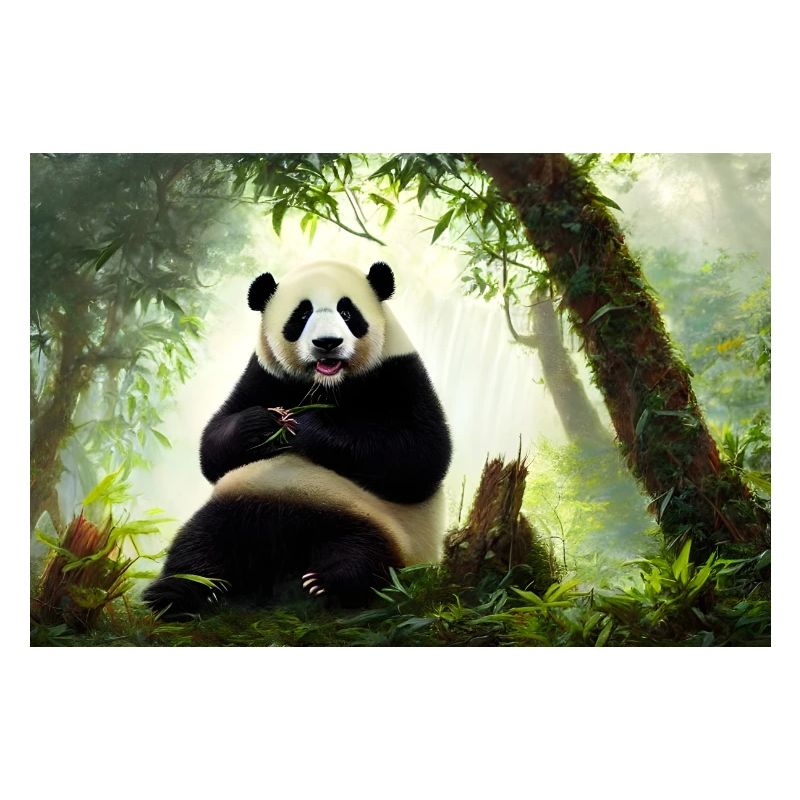 Panda im Wald