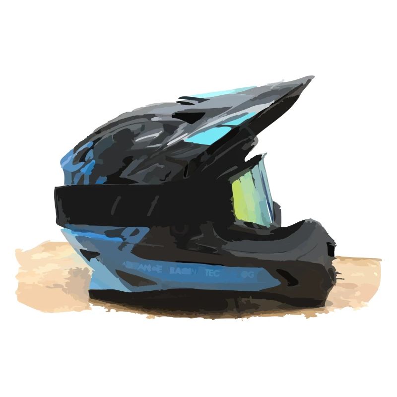 Motocross Helm