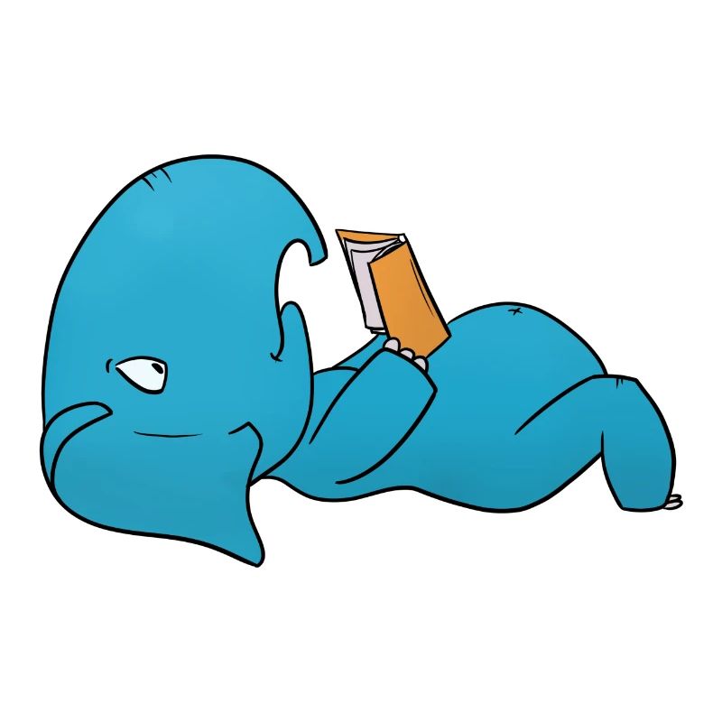 Elefant Lesen
