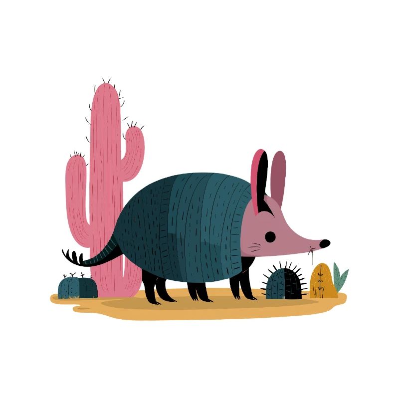 Gürteltier – Cactus Vibes