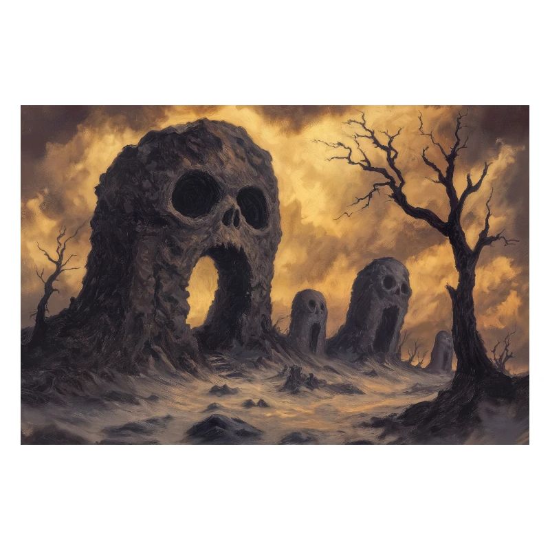 Dark Fantasy Horror Illustration