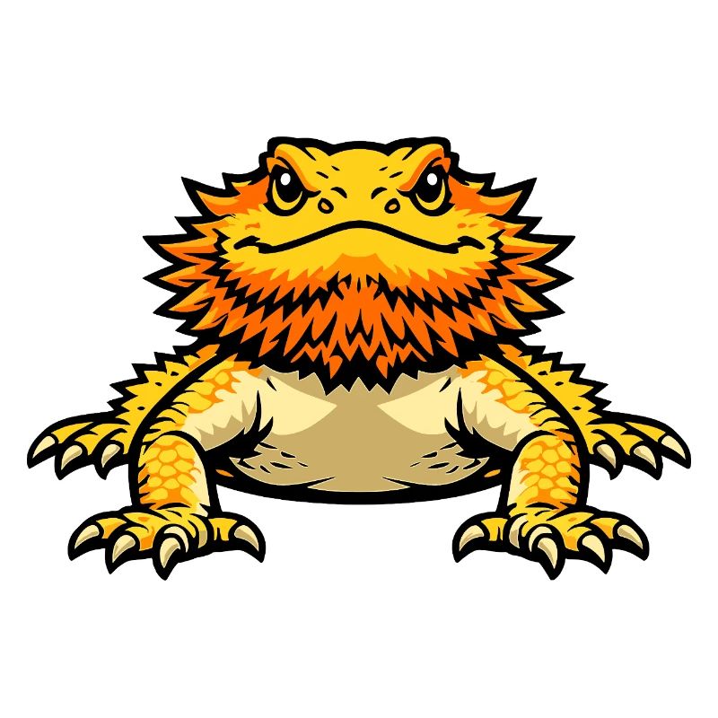 Flammensalamander Karikatur
