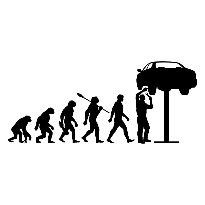 Evolution - Car - Car Mechanic - Mechanic