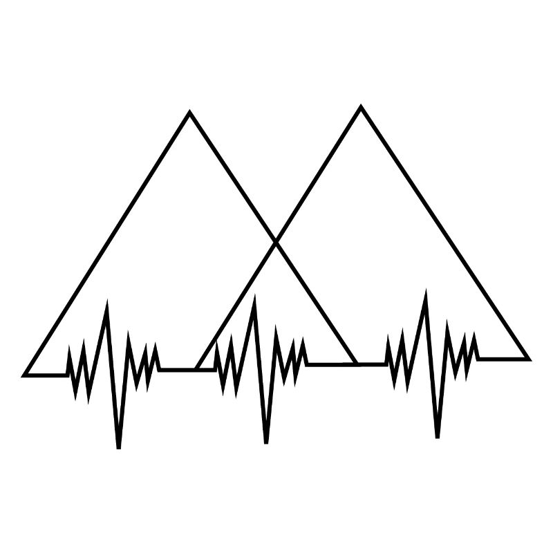 Heartbeat - Double Triangle - Mountain - (2)