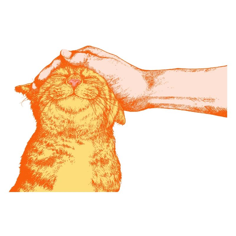 LE CHAT HEUREUX