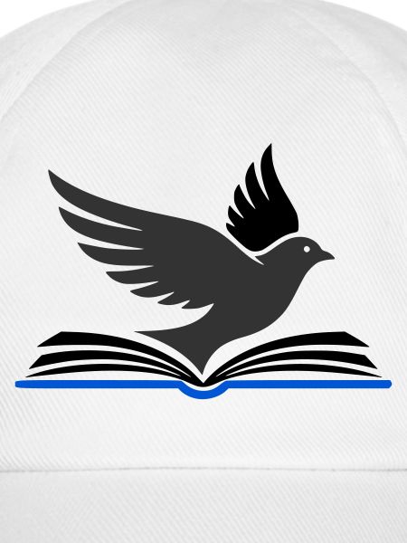 Bird flies out of book