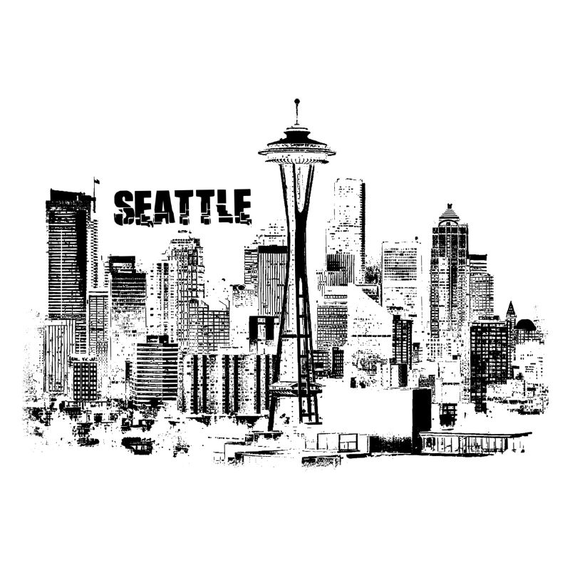 Seattle Skyline Space Needle