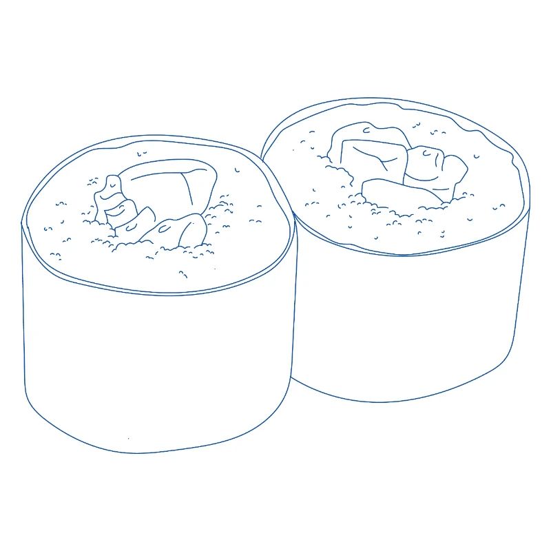 Conception de sushis