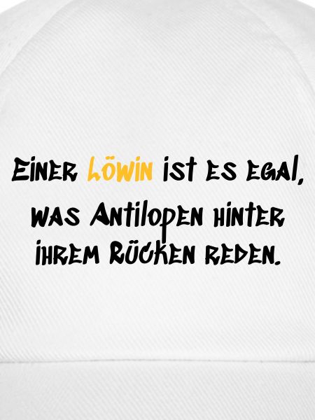 Einer Löwin