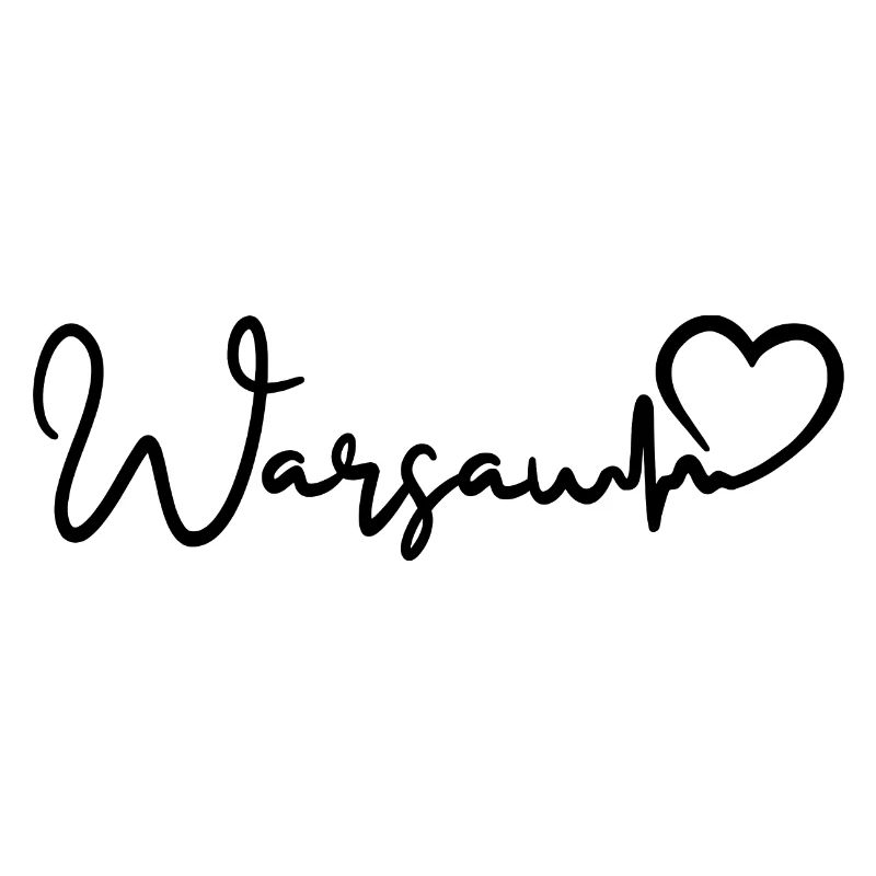 Varsovie Pologne Varsovie battement de cœur