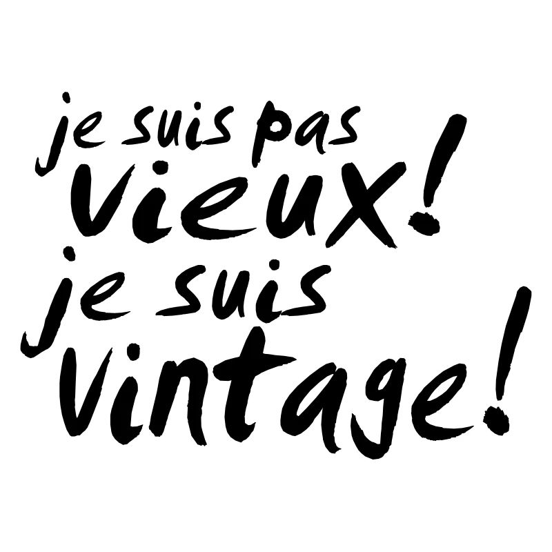je suis pas vieux