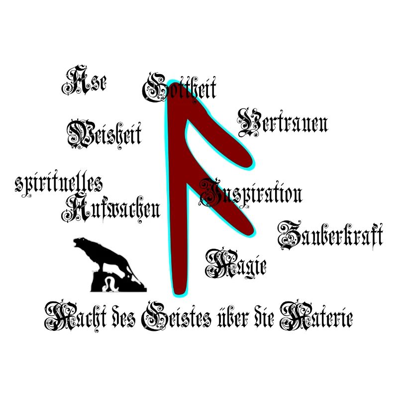 Runa "Ansuz" (ger.)
