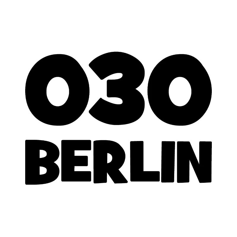 030 - Null Drei Null - Berlin - Vorwahl - Telefon