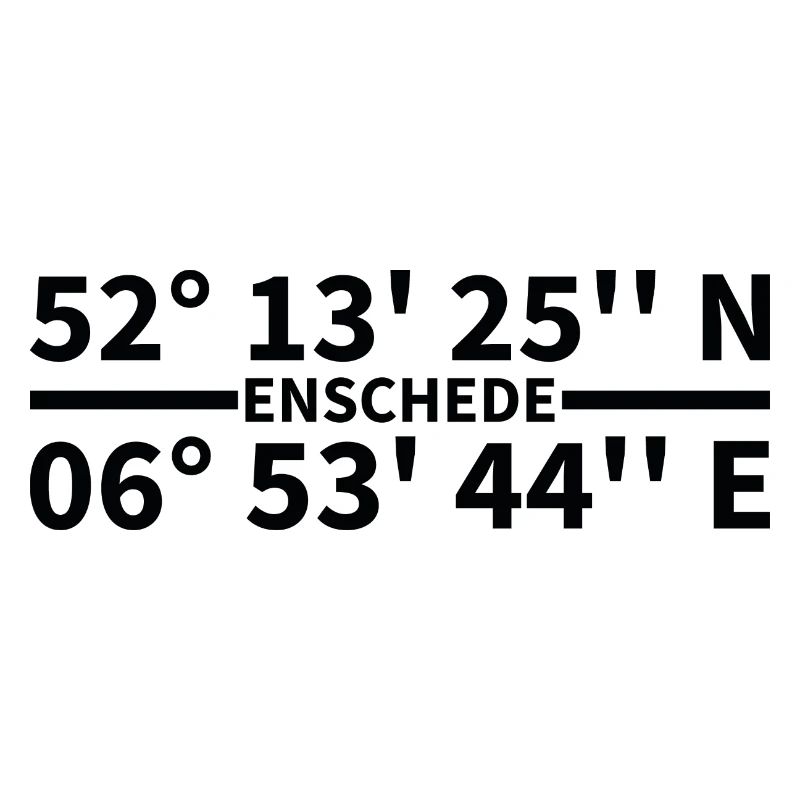 Enschede coordinates