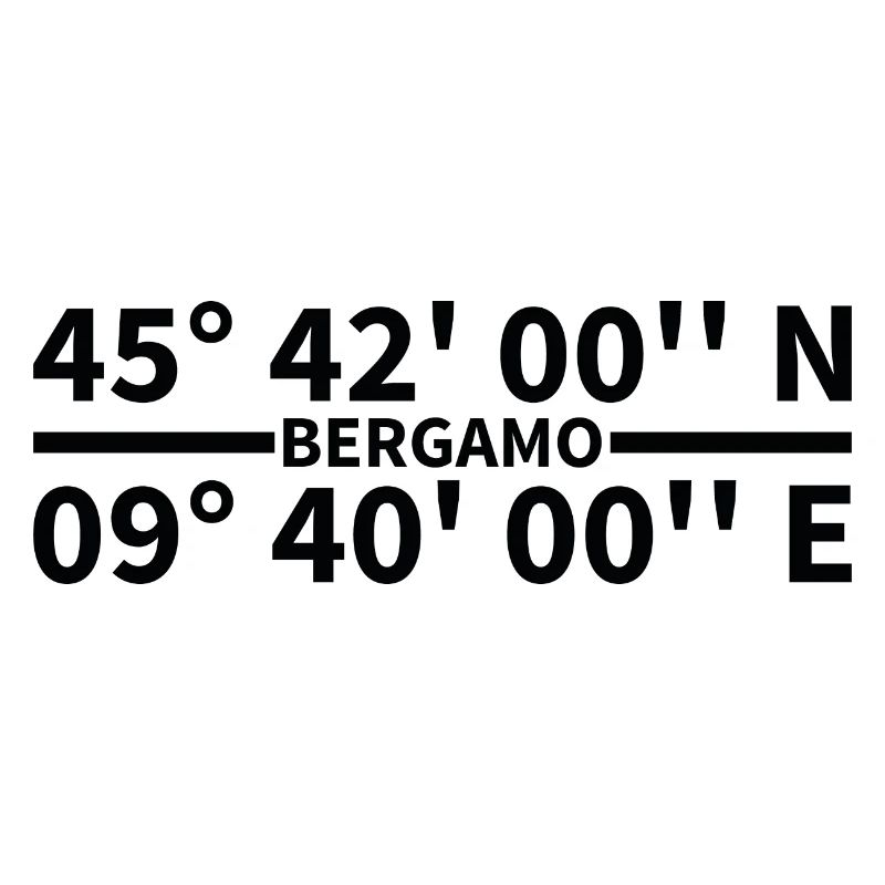 Bergamo Coordinates