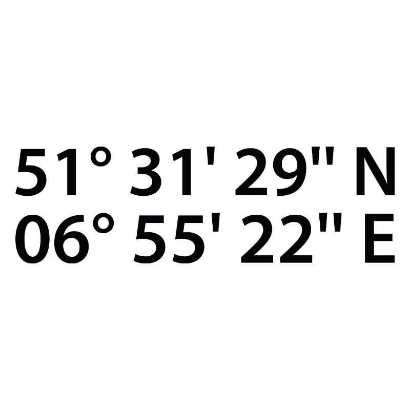 Bottrop coordinates
