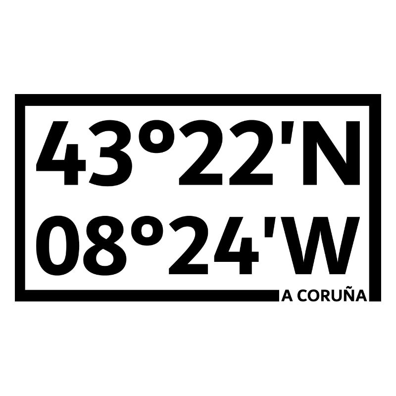 A Coruña coordinates