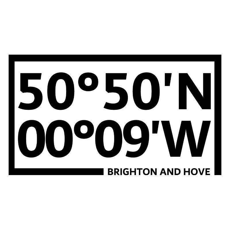 Brighton and Hove coordinates