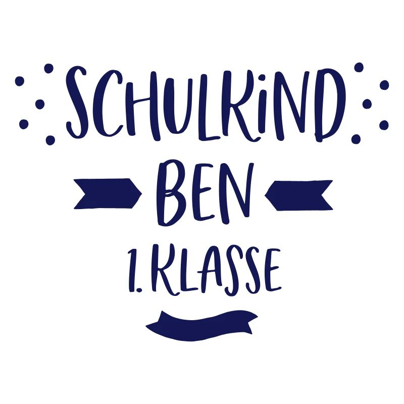 Schulkind Ben Geschenk Einschulung Junge
