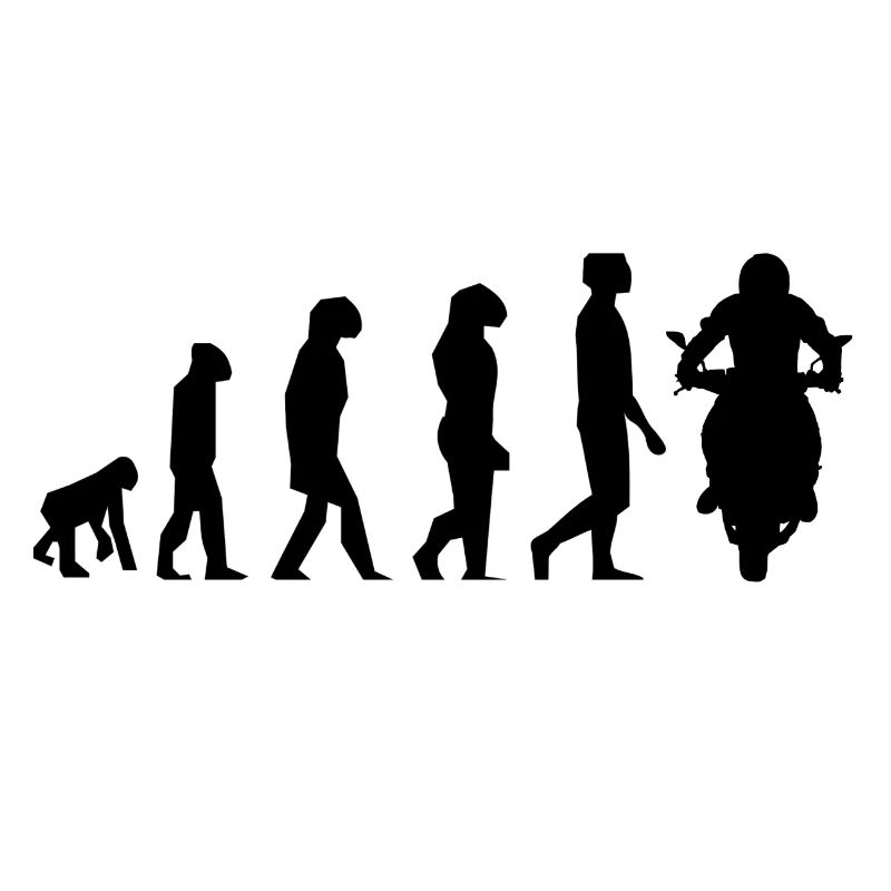 Motorrad-Evolution