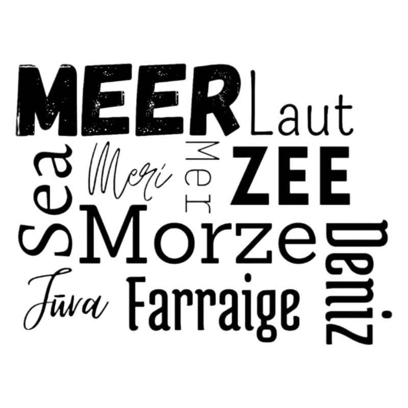 Sea in different languages
