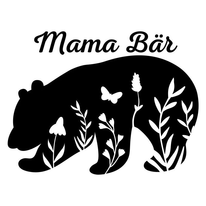 Mama Bär, Muttertagsdesign, Muttertagsgeschenk