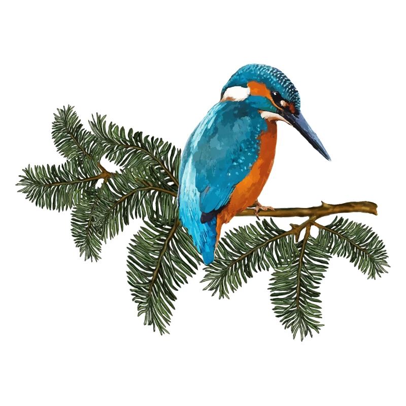 Bunter Vogel