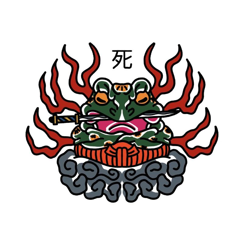 Samurai Frog