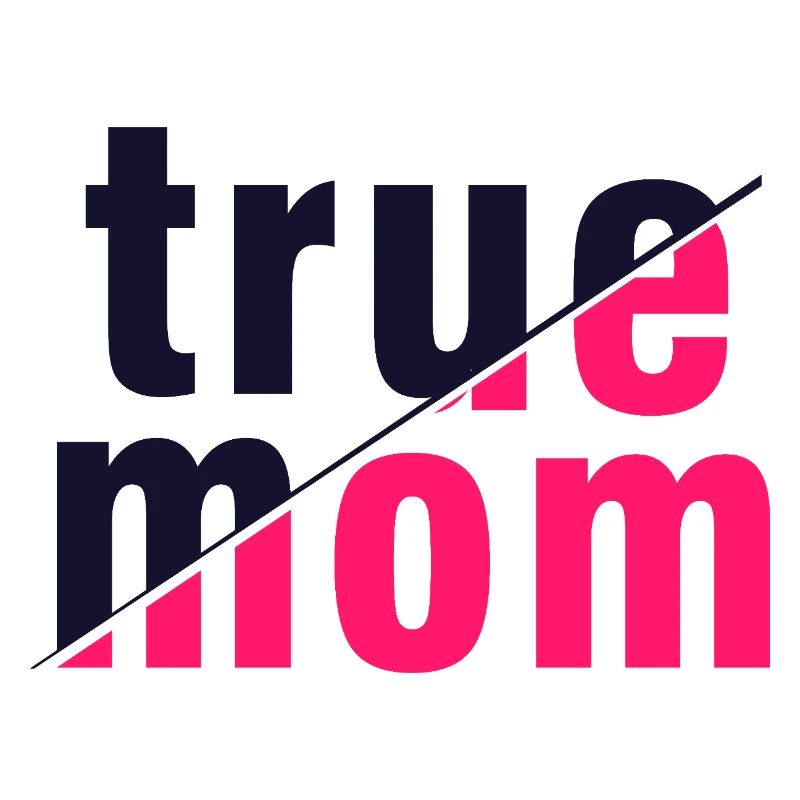 Wahre Mama Mutter Liebe Authentizitätskunst