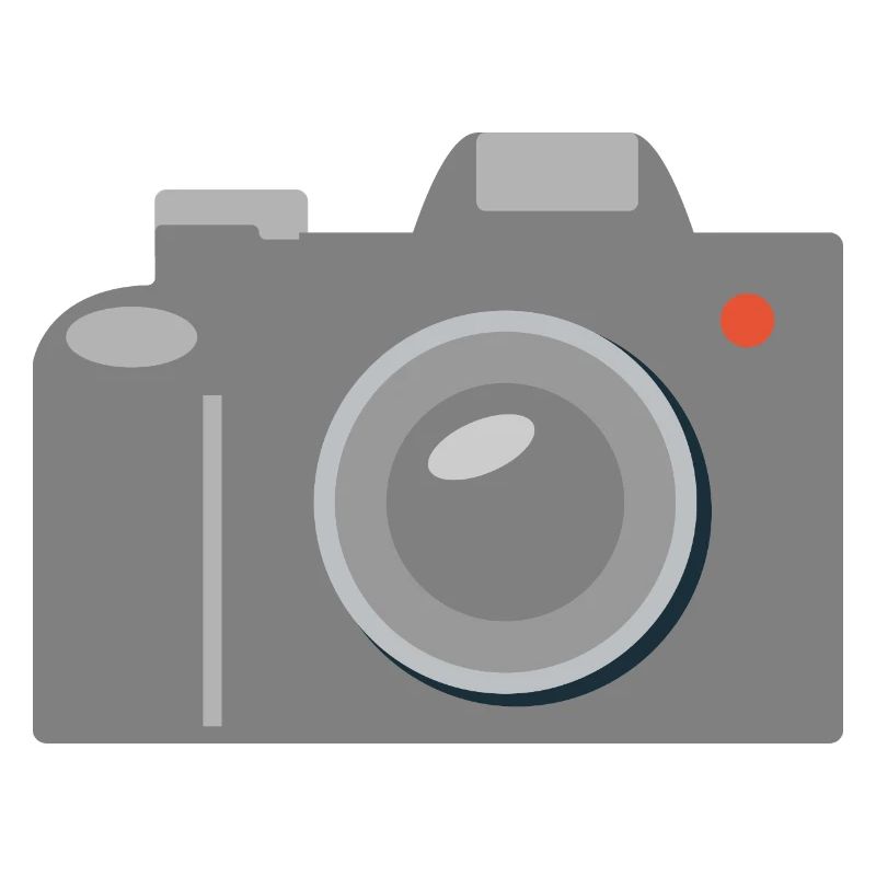 Kamera Icon Grafik Grau